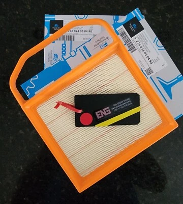 A2760940504 90 2X 全新正品梅赛德斯-奔驰空气过滤器 原始设备制造商 正品 VON-ENG — 第 1/4 张图片