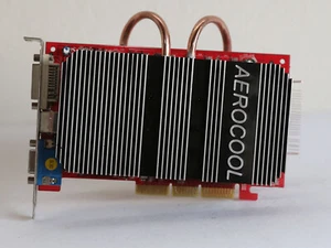 Gainward NVidia GeForce FX 5700 LE mit Aerocool Kühler 128MB Grafikkarte - AGP - Bild 1 von 3