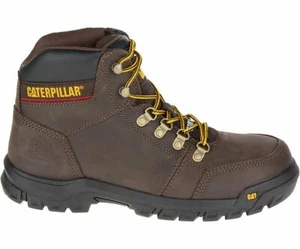 Hombres CAT Outline ST Puntera de Acero SR Botas Antideslizantes P90803 Sello Marrón - Imagen 1 de 5