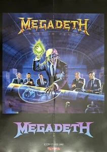 MEGA Poster: MEGADETH, A2 Format (40 x 55 cm) - BRANDNEU! - Bild 1 von 1