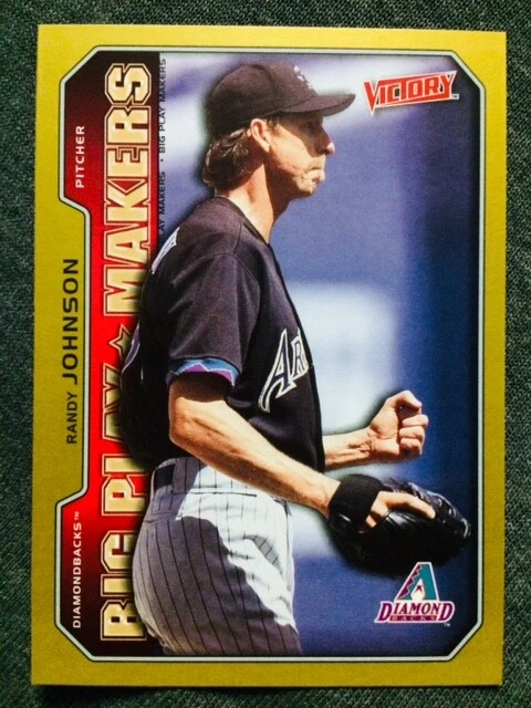 2002 Upper Deck Victory #541 Randy Johnson Gold Parallel Mint Condition Rare  - Image 1 of 2