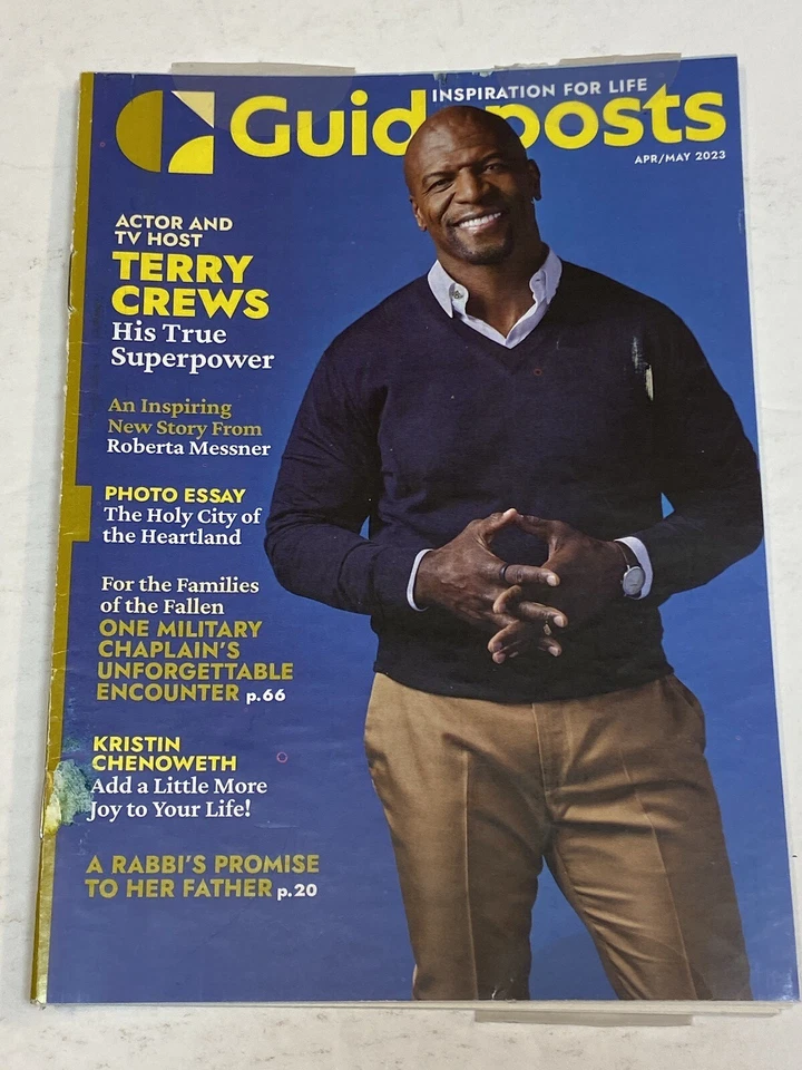 Guideposts Magazine April May 2023 Terry Crews Kristin Chenoweth Holy City Rabbi - Image 1 of 1