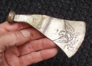 HISTORIC ANTIQUE ORDER OF REDMAN TOMAHAWK MASONIC NATIVE FRATERNAL AXE HAMMER - Picture 1 of 14
