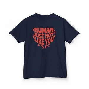 WackyDoodlz Kids "Humanity" #2 Medium Cotton™ Tee (4 Sizes 8 Colors) - Picture 1 of 25