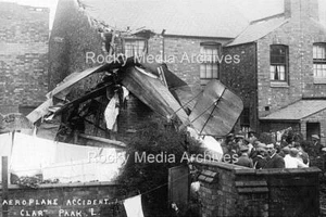 Vzx-22 Luftfahrt, Flugzeugunfall, Clarendon Park, Leicestershire. Foto - Bild 1 von 1