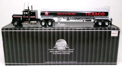 TEXACO MATCHBOX COLLECTIBLES KENWORTH W900 PLATINUM EDITION - Item #92174 - Rare - Image 1 of 4