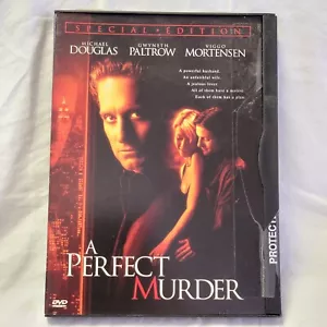 A Perfect Murder (DVD, 1998) Michael Douglas Gweneth Paltrow Viggo Mortensen - Picture 1 of 4