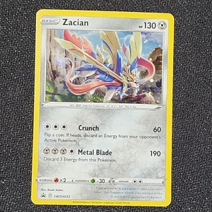 Pokemon Zacian SWSH033 SWSH: Sword & Shield Promo Cards Holo - Picture 1 of 5
