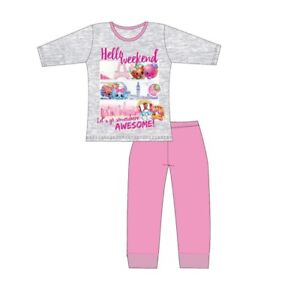 Shopkins Shortie Pyjamas Girls Sleepwear Casual Nightwear  Ages  3 to 10 years
