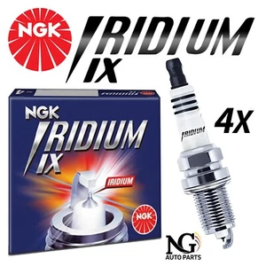 NGK IRIDIUM IX SPARK PLUGS FIT ROVER 1.8 MG ZR ZS ZT 120 / 160 / 180 - HEAT 7 - Picture 1 of 2