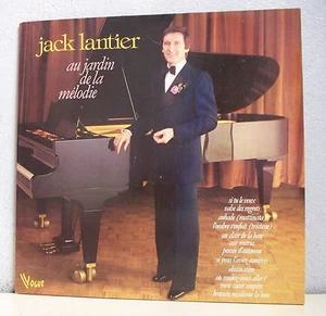 33 tours JACK LANTIER Disque Vinyle LP 12" JARDIN DE LA MELODIE - VOGUE 540003 - Picture 1 of 1
