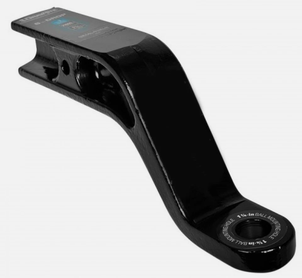 Draw-Tite Hitch Ball Mount 3in. Receiver Capacity 6in. Drop Black Powder Coat - Image 1 of 1