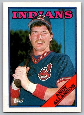 1988 Topps Andy Allanson Cleveland Indians #728 - Image 1 of 2