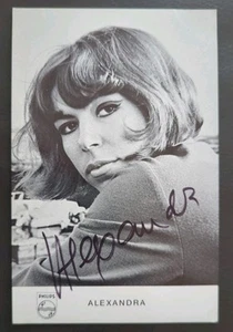 Alexandra original signierte Autogrammkarte,autograph,Verstorben, Sängerin - Bild 1 von 2