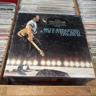 Bruce Springsteen & The E Street Band Live/1975-85, 3 Cassette Box / SEALED HYPE - Image 1 of 4
