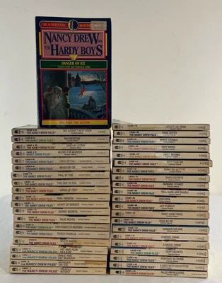 Nancy Drew Files Lot of 42 paperback books Carolyn Keene PB - Image 1 of 4