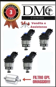 4 INIETTORI LANDI RENZO TAPPO BLU 237134000 NUOVA CONNESSIONE FIAT ALFA JEEP - Imagen 1 de 2