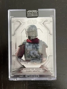 2024 Topps Star Wars Galactic Antiquities Cobb Vanth /25 - Picture 1 of 2