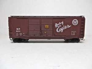 HO Accurail Pro Weathered Upgraded Missouri Pacific 40' 4 Door Boxcar LowShip - Picture 1 of 6