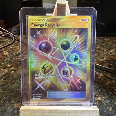 Energy Recycler - 143/131 - Pokemon Forbidden Light Sun Moon Secret Card NM - Image 1 of 2