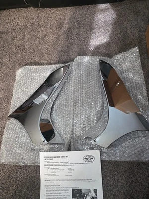 Victory Cross Country Roads Chrome Highway Bar Cover Kit 2877932-156 NOS - Bild 1 von 4