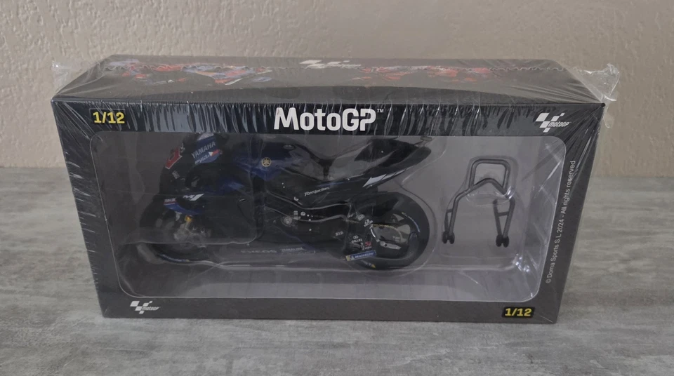 Moto GP 1/12 Altaya Yamaha YZR  M1 2021 - Fabio Quartararo - Photo 1/4