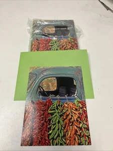 Leanin’ Tree Lot of 6 Chili Pepper Greeting Cards with Envelopes – New - Picture 1 of 4