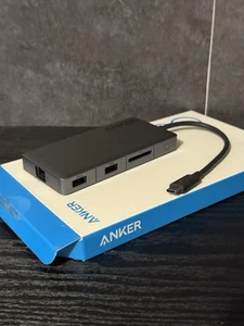 Anker 341 USB-C Hub (7-in-1) 4K HDMI, 100W PD, USB C, SD, Ethernet, USB A 3.2 - Picture 1 of 5