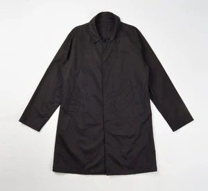 Gabardina larga informal negra talla 50 Carven para hombre - Imagen 1 de 6