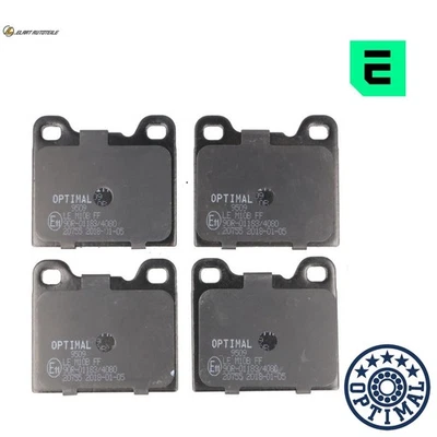 BREMSBELAGSATZ SCHEIBENBREMSE BP-09509 FÜR VOLVO 760/Rural/Break/Kombi 960/II - Bild 1 von 4