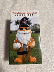Baltimore Orioles Birdland Summer Garden Gnome Camden Yards MLB - Picture 1 of 2