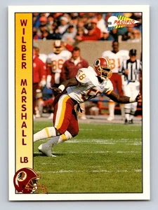 1991 Pacific - Wilber Marshall #315 - Picture 1 of 2