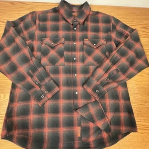 Dixxon Flannel Company The Evo Shirt Mens 2XL Plaid Long Sleeve D-Tech - Picture 1 of 16