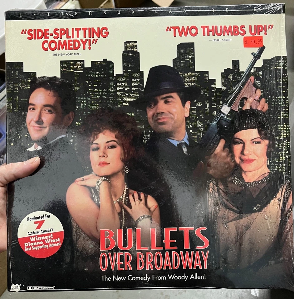 Bullets Over Broadway 1994 Laserdisc VG+ John Cusack Dianne Wiest Woody Allen - Imagem 1 de 1