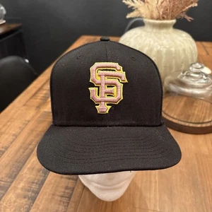 San Francisco Giants New Era 9FIFTY Snapback Hat 25th Year Side Patch Pink Black - Bild 1 von 7