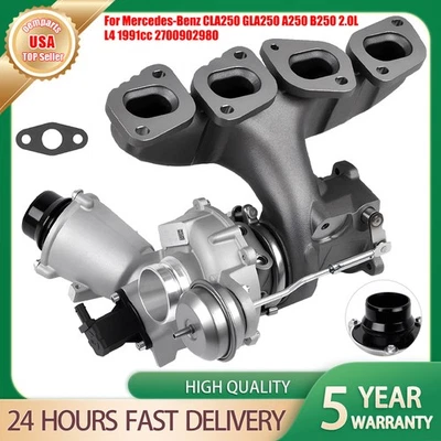 For Mercedes-Benz A250 B250 GLA250 CLA250 L4 2.0L Turbo A2700901880 A2700902980 Foto 1 de 4
