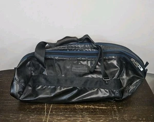 Vintage Patagonia Black Hole Duffle Bag Black With Shoulder Straps - Picture 1 of 9