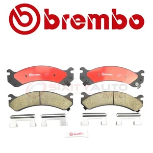 Brembo Front Disc Brake Pad Set for 2001-2010 GMC Sierra 2500 HD 8.1L V8 - tv - Picture 1 of 5