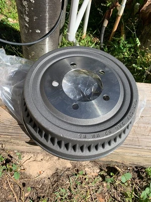 1974-1978 Jeep Cj 11" Brake Drums CJ Brake Drum 11" x 2" Cj5 Cj6 Cj7 Ribbed  - Image 1 of 4