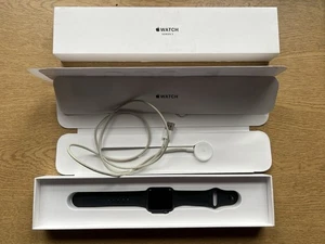 Apple Watch  3 38mm Aluminium black Sport Brand (GPS) Model A1858   - Picture 1 of 5