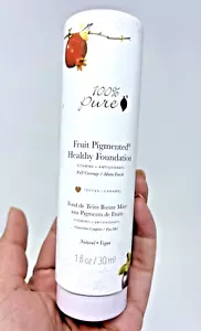100% PURE Water Foundation Full Coverage Hydrating Makeup, Light Dewy Finish. - Picture 1 of 7