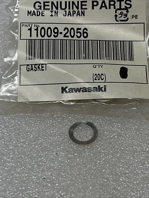 11009-2056 Genuine Kawasaki Gasket- Solenoid - Image 1 of 3