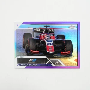 2023 Topps Chrome Formula 2 Roman Stanek #138 Purple Refractor /399 - Picture 1 of 2