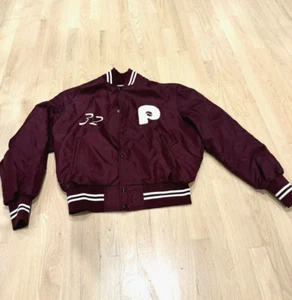 vintage 80s MLB philadelphia phillies satin Jacket #32 Steve Carlton - Size XL - Picture 1 of 10