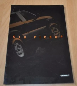 1996 Chevrolet Chevy S-10 Pickups Prospekt Prospekt German Edition - Bild 1 von 6