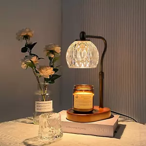 Duftlampe Für Ätherische Öle Dimmbar, Höhenverstellbarer Elektrischer Kerzenwach - Bild 1 von 12