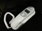 AT&T Landline Phone Corded Home Office Desk Telephone Large Display, White