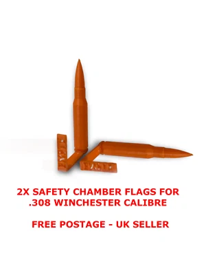 .308 WICHESTER SICHERHEITSKAMMERFLAGGE - PORTOFREI