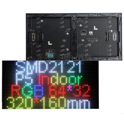 P5 SMD2121 RGB full color led display module,indoor LED panel1/16 scan 320*160mm - Image 1 of 4