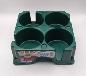Cocina Muggi Verde Camping Caravana Autocaravana Plástico Taza Vidrio Soporte Bandeja - Imagen 1 de 20